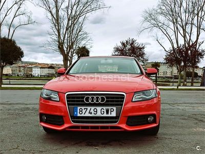 Usado Audi A4 143 CV (105 kW) 2010 Rojo Berlina
