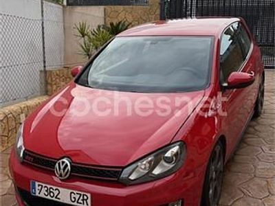 Usado VW Golf VI GTI 210 CV (154 kW) 2010 Rojo Utilitario