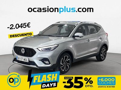 Usado MG ZS Luxury 106 CV (77 kW) 2023 Gris Berlina