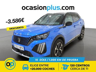 Azul Usado 2024 Peugeot 2008 GT SUV | 20.750 € (Precio justo)