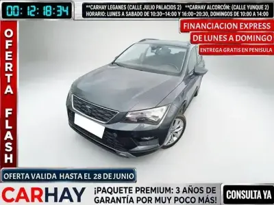 Usado Seat Ateca Style 116 CV (85 kW) 2019 Gris SUV
