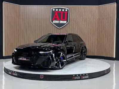 Usado Audi RS6 600 CV (441 kW) 2020 Negro Familiar