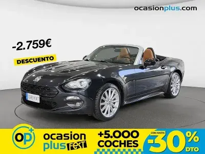 Usado Fiat 124 Lusso 140 CV (102 kW) 2018 Negro Descapotable