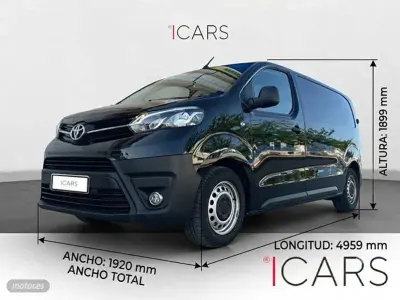 Usado Toyota Proace Verso 120 CV (88 kW) 2024 Negro Familiar