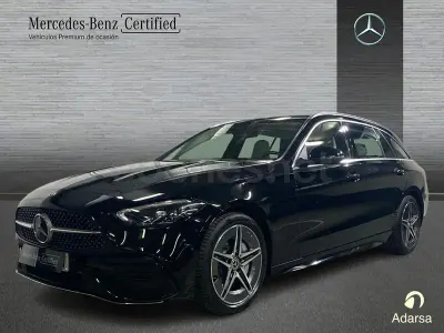 Usado Mercedes C200 163 CV (119 kW) 2024 Negro Familiar