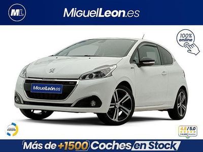 Usado Peugeot 208 GT-line 110 CV (80 kW) 2017 Blanco Utilitario