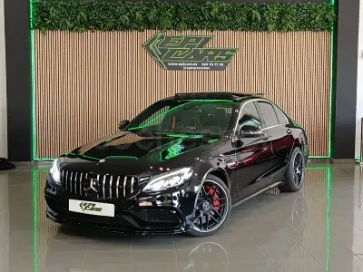 Usado Mercedes C63S AMG 510 CV (375 kW) 2016 Negro Berlina