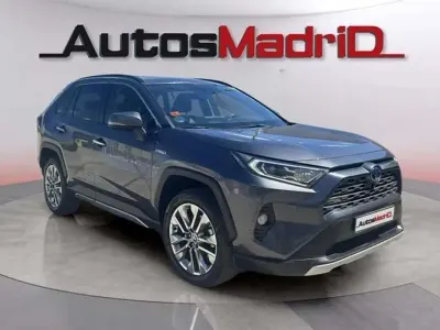 Usado Toyota RAV4 Hybrid Luxury 218 CV (160 kW) 2021 Gris SUV