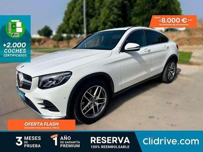 Blanco Usado 2019 Mercedes GLC220 SUV | 35.490 € (Precio justo)