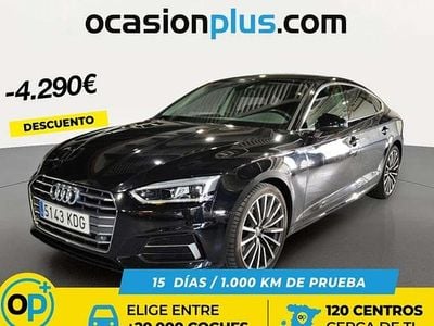 Begagnad Audi A5 Sportback Sport 150 HK (110 kW) 2017 Svart Halvkombi