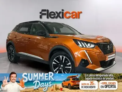 Usado Peugeot 2008 GT 155 CV (114 kW) 2020 Naranja SUV