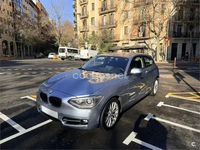 Usado BMW 116 Sport Line 122 CV (89 kW) 2012 Gris / plata Utilitario