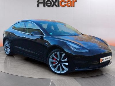 Usado Tesla Model 3 Performance 330 kW (450 CV) 2019 Negro Berlina
