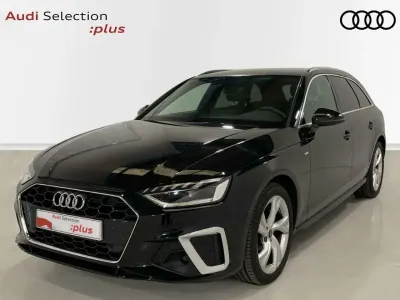 Usado Audi A4 S-Line 150 CV (110 kW) 2023 Negro Familiar
