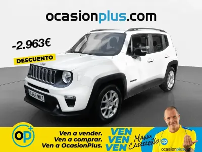 Usado Jeep Renegade Limited 120 CV (88 kW) 2024 Blanco SUV