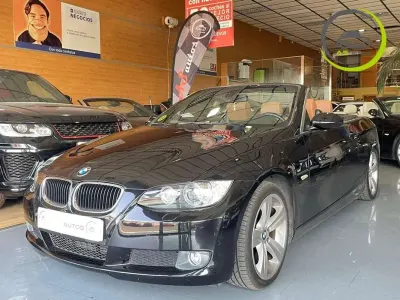 Usado BMW 320 Cabriolet Comfort Edition 177 CV (130 kW) 2008 Negro Descapotable