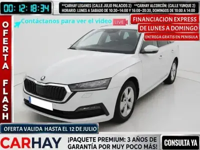 Usado Skoda Octavia 110 CV (80 kW) 2021 Blanco Familiar