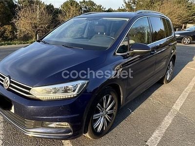 Usado VW Touran Sportline 150 CV (110 kW) 2016 Azul Monovolumen