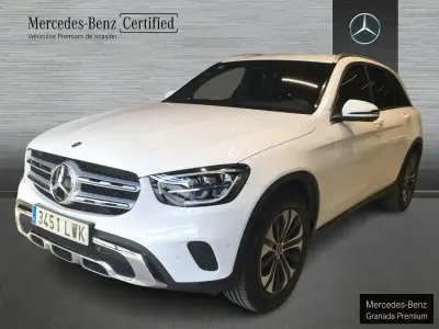 Usado Mercedes GLC220 194 CV (142 kW) 2022 Blanco polar SUV