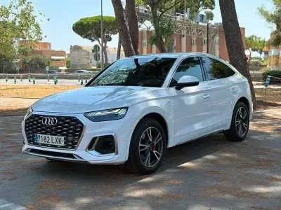 Usado Audi Q5 S-Line 163 CV (119 kW) 2022 Negro SUV