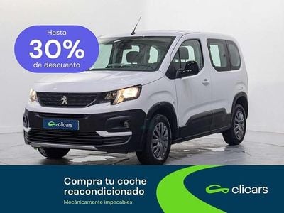 Usado Peugeot Rifter Active 102 CV (75 kW) 2022 Blanco Monovolumen