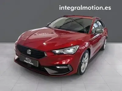 Usado Seat Leon FR 149 CV (109 kW) 2021 Rojo