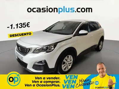 Usado Peugeot 3008 Active 130 CV (95 kW) 2020 Blanco SUV