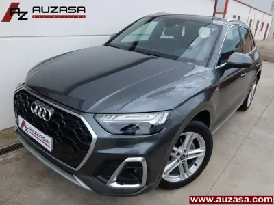 Usado Audi Q5 S-Line 204 CV (150 kW) 2021 Gris SUV