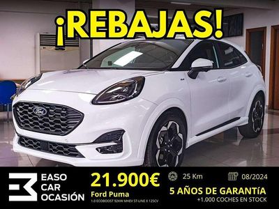 Blanco Usado 2024 Ford Puma ST-Line X SUV | 21.900 € (Precio justo)