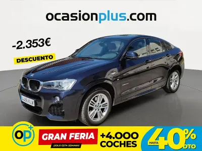 Usado BMW X4 190 CV (139 kW) 2018 Negro SUV