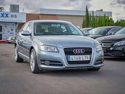Usado Audi A3 Sportback Ambition 200 CV (147 kW) 2012 Azul Utilitario