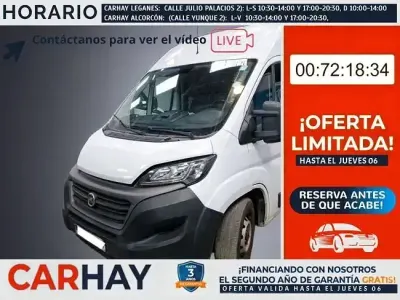 Usado Fiat Ducato 136 CV (100 kW) 2021 Blanco Van