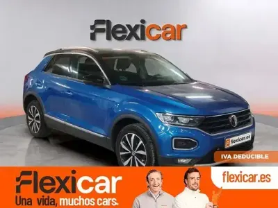 Usado VW T-Roc Advance 115 CV (84 kW) 2021 Azul SUV