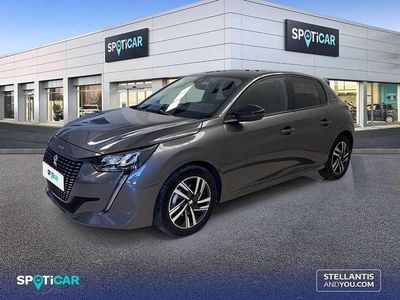 Usado Peugeot 208 Allure 101 CV (74 kW) 2021 Gris Utilitario