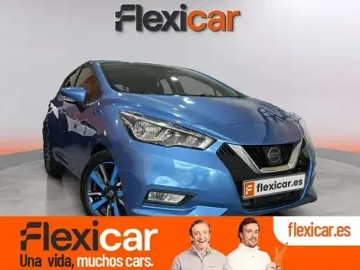Usado Nissan Micra Acenta 90 CV (66 kW) 2019 Azul Utilitario