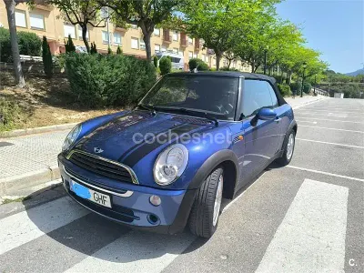 Usado Mini One Cabriolet 90 CV (66 kW) 2008 Azul Descapotable