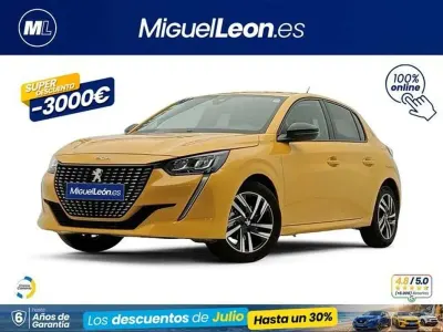 Usado Peugeot 208 Allure 102 CV (75 kW) 2023 Amarillo Utilitario