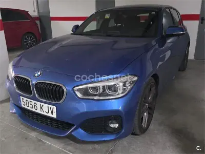 Usado BMW 116 116 CV (85 kW) 2018 Azul Utilitario
