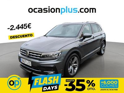 Usado VW Tiguan Sportline 150 CV (110 kW) 2019 Gris SUV