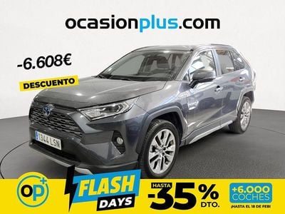Usado Toyota RAV4 Luxury 218 CV (160 kW) 2021 Gris Recogida