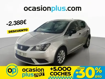 Usado Seat Ibiza Reference 95 HP (69 kW) 2016 Cinzento
