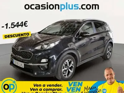 Usado Kia Sportage 136 CV (100 kW) 2020 Negro SUV