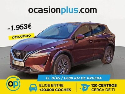 Usado Nissan Qashqai Acenta 140 CV (102 kW) 2022 Rojo SUV