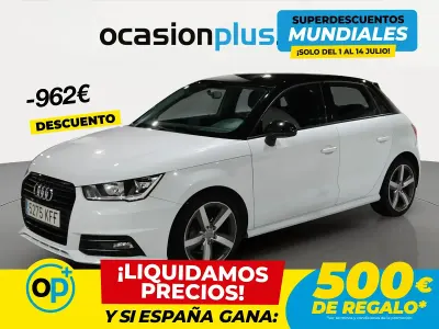 Usado Audi A1 90 CV (66 kW) 2017 Blanco Utilitario