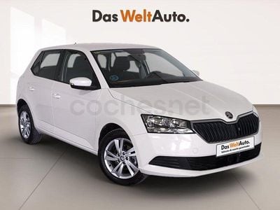 Usado Skoda Fabia Ambition 60 CV (44 kW) 2020 Blanco Berlina