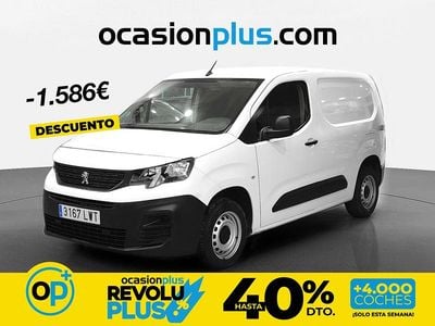 Usado Peugeot Partner 98 CV (72 kW) 2022 Blanco Monovolumen