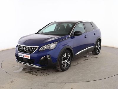 Usado Peugeot 3008 Allure 130 CV (95 kW) 2019 Azul SUV