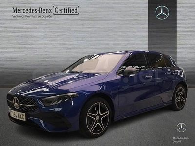 Usado Mercedes A250 AMG line 218 CV (160 kW) 2024 Azul espectra Berlina