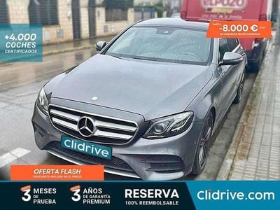 Usado Mercedes E350 258 CV (189 kW) 2017 Gris Berlina