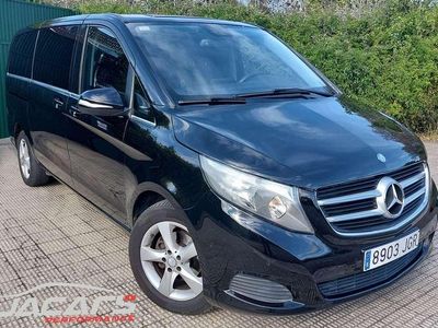 Usado Mercedes V220 Avantgarde 163 CV (119 kW) 2016 Negro Monovolumen